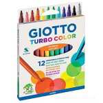 GIOTTO Filzstifte Turbo Color 2,8mm 12 Stück Kartonetui
