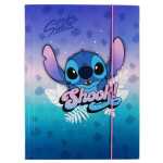 CoolPack Sammelmappe Disney Stitch mit Gummizug blau DIN A4