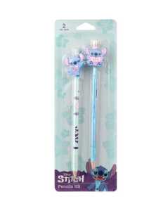 Bleistifte Disney Stitch Fashion mit Radiergummi blau/grün 2 Stück