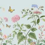 Avantgarde Servietten Vintage Romance pale blue 33x33cm...
