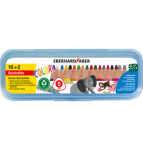 Buntstifte Colori 16+2 dreiflächig dick 16 Farben...