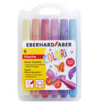 Filzstifte Colori Glitzereffekt dreiflächig dick 6...