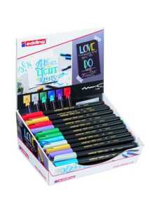 edding Thekendisplay Metallic Pen 2021 50 Teile