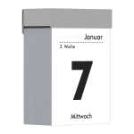 2026 Zettler Tagesabreißkalender S