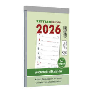 2026 Zettler Wochenabreißkalender