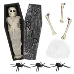 Boland Deko-Set Mumie im Sarg 69x23x10cm