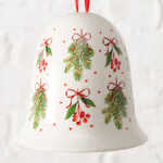 BOLTZE Deko-Anhänger Noelle Weihnachtsglocke 10cm