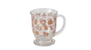 BOLTZE Glastasse Ginger transparent 490ml