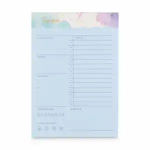 Idena Notizblock Tagesplaner undatiert 52 Blatt 100g/m² 14,8x21cm