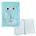 Idena Notizbuch Fluffy Raupe liniert 80 Blatt 80g/m² DIN A5