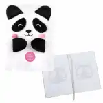 Idena Notizbuch Fluffy Panda liniert 80 Blatt 80g/m²...