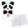 Idena Notizbuch Fluffy Panda liniert 80 Blatt 80g/m² DIN A5