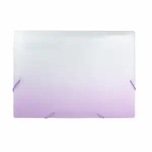Idena Fächermappe PP Color Edition 12 Fächer weiß/lila DIN A4