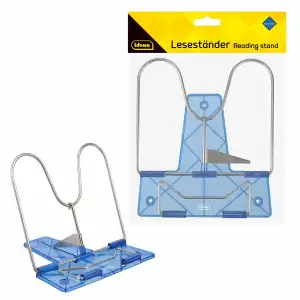 Idena Leseständer transparent blau