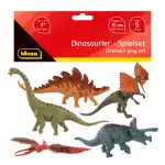 Idena Figuren Set Dinosauier 15cm 5 Stück