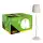 LED Tischleuchte touch Akku USB beige 11x38cm dimmbar Innen und Außen