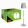 LED Tischleuchte touch Akku USB grau 11x38cm dimmbar Innen und Außen