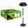 LED Tischleuchte touch Tango Akku USB schwarz 15x33cm dimmbar Innen