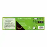 LED Echtwachskerze Flackerlicht warmweiß 7,5x11cm...