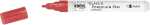 KREUL Glass & Porcelain Pen Metallic medium 2-4mm rot