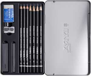 LYRA Graphit Set Rembrandt Metalletui