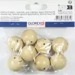 Glorex Holzkugel Gesicht 2,5cm