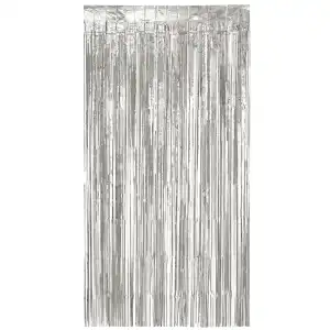 Boland Folienvorhang metallic silber