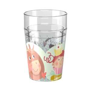 Haba Glitzerbecher Prinzessin & Pferd 2