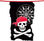 Boland Wimpelkette Pirat Polyester