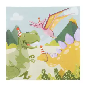 Boland Papierservietten Dino 33x33cm 20 Stück