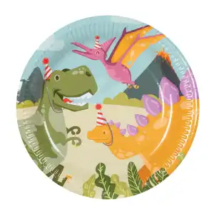 Boland Papierteller Dino Ø23cm 10 Stück