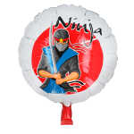 Boland Folienballon Ninja Ø45cm