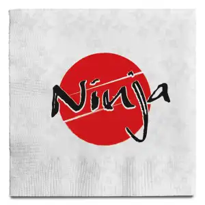 Boland Papierservietten Ninja 33x33cm 20 Stück