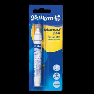 Pelikan 300902 Korrekturstift Blanco, Weiß, 7ml, 10 Stück