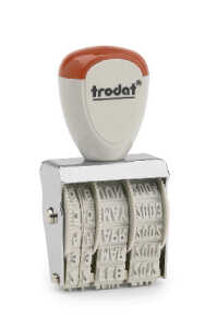 WEDO Stempel Datum in Buchst.