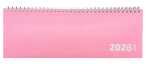2026 ADINA Tischquerkalender 1W/1S pink Kartondeckel 30x10cm