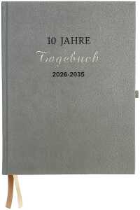ADINA 10 Jahre Tagebuch A4 (2026–2035) – Erinnerungsbuch mit 1 Seite pro Tag für 10 Jahre – Langzeit-Journal, Jahresvergleich, Geschenkidee