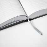 2026 ADINA Reservierungsbuch A4 schwarz 1 Tag auf 1 Seite Balacron Einband