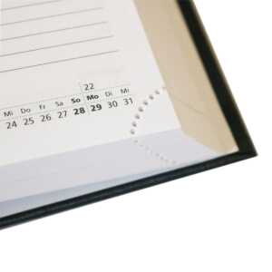 2026 ADINA Wochenkalender A5 1 W= 2S 128 Seiten mit Eckperforation mit Leseband