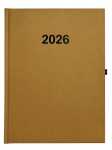 2026 ADINA Wochenkalender A5+ gold-metallic 24x16cm 1...