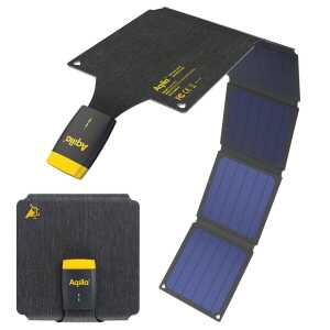Aqiila Sunbird P21 Solar Charger 20W, USB-C, faltbar, wasserdicht, staubdicht