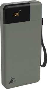 Aqiila POWERBIRD B20+ Powerbank 65W, 20.000 mAh, USB-C, USB-A, für 3 Geräte parallel, grün