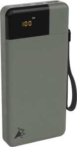 Aqiila POWERBIRD B20, Powerbank 20W, 20.000 mAh, USB-C, USB-A, für 3 Geräte parallel, grün