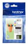 Brother Farbtintenset LC3217VAL, BK, Cy, M, G