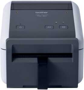 TD4420DNFC Etikettendrucker, Linerless, druckt bis zu 203 mm / Sek, Etiketten bis 118 mm Breite, Druckbreite bis 104 mm, 203 dpi, USB-, LAN- und Serielle Schnittstellen