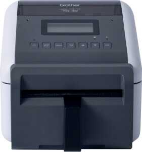 TD4550DNWBFC Etikettendrucker, Linerless, druckt bis zu 152 mm / Sek, Etiketten bis 118 mm Breite, Druckbreite bis 108 mm, Druckqualität bis 300 dpi, USB-, LAN- und Serielle Schnittstellen WLAN, Bluetooth
