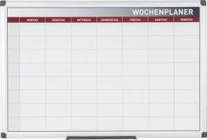 Wochenplaner 52 Wochen, Jahresplaner, magnetisch, 90 x 60 cm