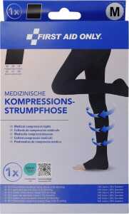 ACME Kompressions-Strumpfhose,Zehen offen,M