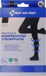 ACME Kompressions-Strumpfhose,Zehen offen,XL
