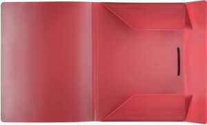 PP-Eckspanner-Sammelbox für DIN A4, rot, 320 x 230 x 16 mm (HxBxT)